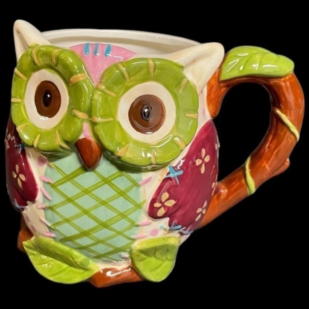Pier 1 Imports Olli the Owl 20oz Mug in EUC